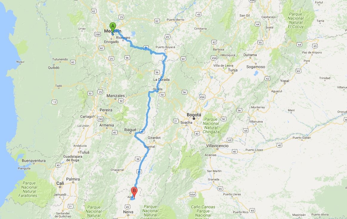 ¿Cómo llegar al Desierto de la Tatacoa desde Medellín?