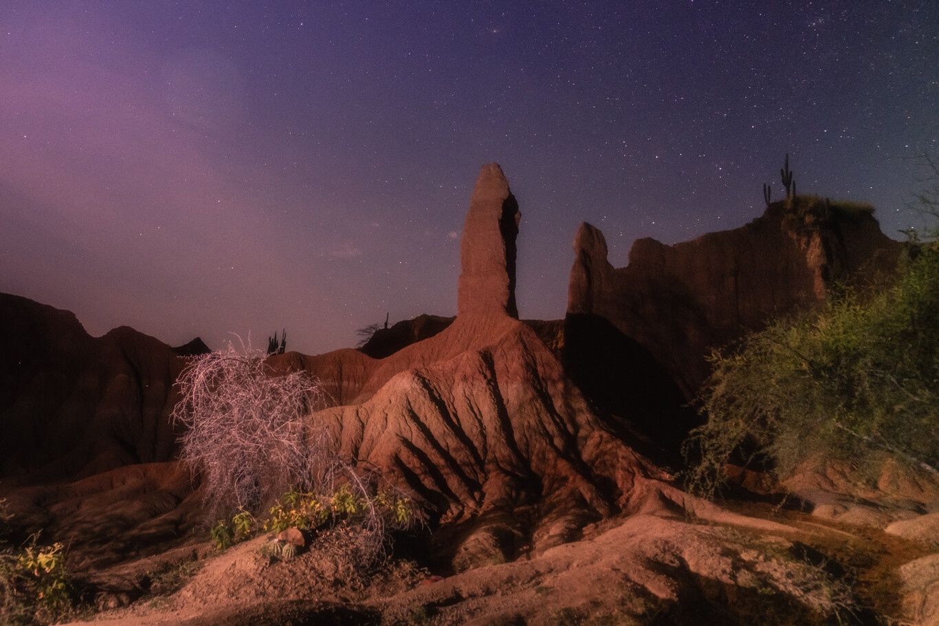 “Noche en el desierto de la Tatacoa” fotografía ganadora en los premios nacionales de los Sony World Photography Awards 2021